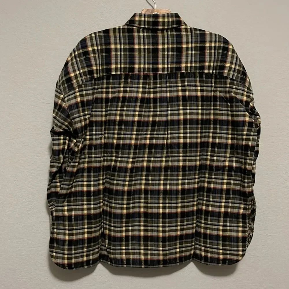 Everlane NWT The Boxy Plaid Flannel Size Small - Picture 11 of 12